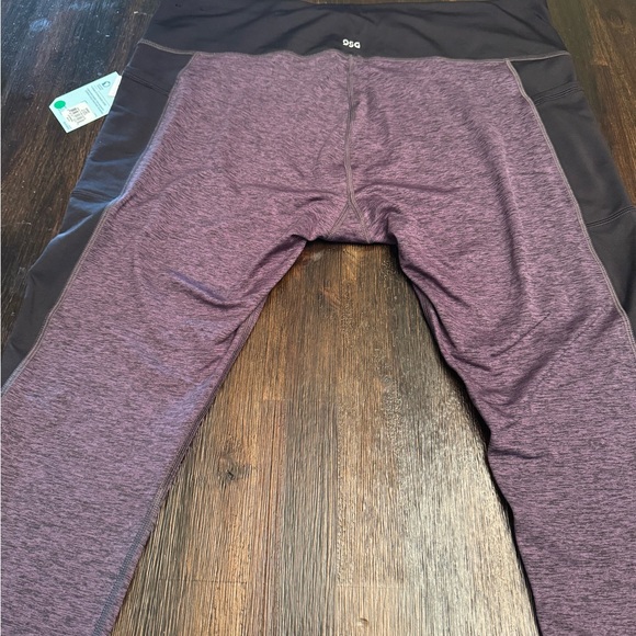 DSG Cold Weather Compression Leggings in Asphalt/Pure Black Size 2X - Picture 2 of 6